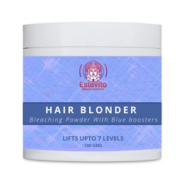 Estavito Ultra Light Blonder Powder 100GM For Hair Lightening|Bleaching|Highlighting| DUST FREE HAIR BLEACHER FOR MEN & WOMEN.