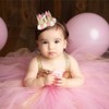 Baby 1st Birthday Crown, Princess Birthday Girl Crown, Baby Hair