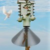 2 Pack Squirrel Baffle Accessory for Bird Feeder Pole and