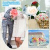 PATIKIL 15pcs Fake Roses, Roses Artificial Flowers Artificial Roses Silk