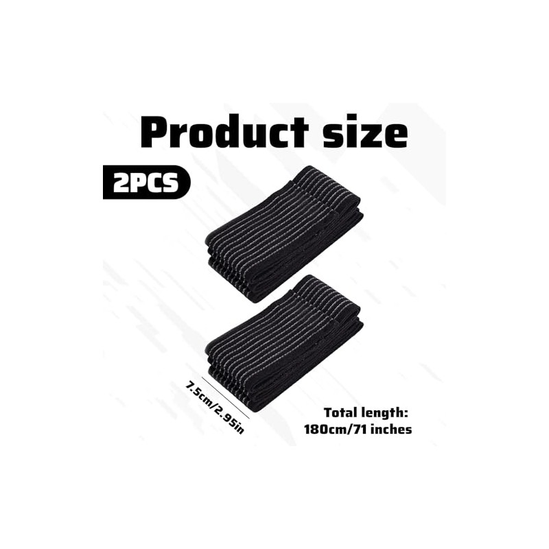 Calf Compression Bandage Sleeve Men,2 Pcs Highly Elastic Calf Support,