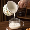 Shoxil Enamel Milk Pot – Small Sauce Pan with Butter