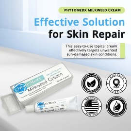 PhytoMedx Milkweed Cream - Sun-damaged skin care cream - Natural Healing