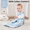 Yoofoss Baby Sleep Sack 0-6 Months 0.5 Tog Wearable Blanket