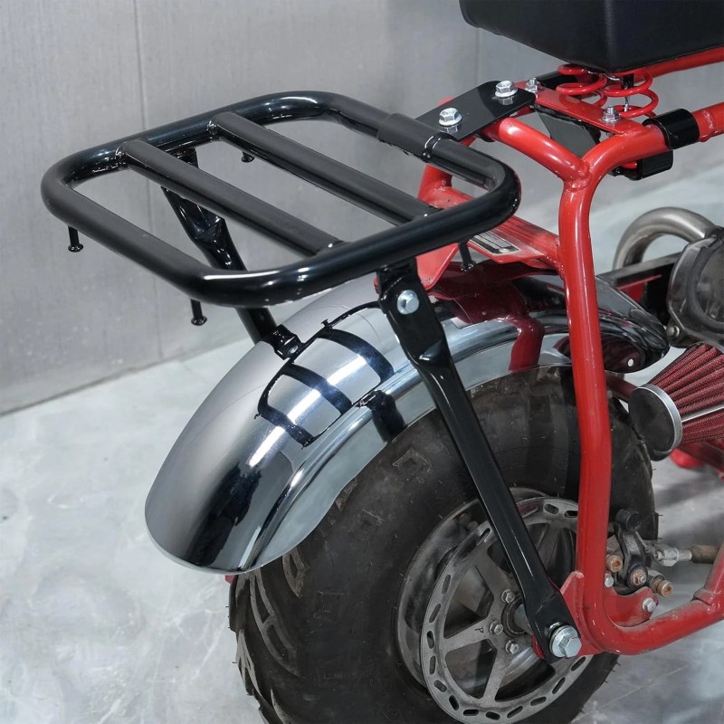 JMCHstore 2 Universal Mini bike Chrome Fender for Monster Mega