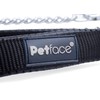 Petface Padded Nylon Chain Lead, Large, Black