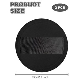 CULEB 2 Stück Peeling Handtuch,Peelinghandschuh für Bad,Gesichts und Körperpeeling Handschuhe Badebürste aus Naturkautschuk für Peeling und Revitalisierung Haut für Männer,Frauen(Schwarz)