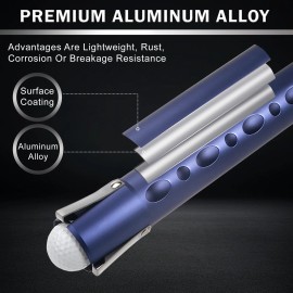 Nogcay Golf Ball Picker Upper Aluminium Alloy Golf Ball Retriever Shag Tube, ...