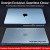 Soonjet Compatible with MacBook Air 13.6 Inch Case M4 M3