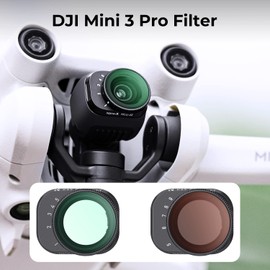 K&F Concept Mini 3,Mini 3 Pro ND Filter Set,Variable ND2-ND32 und Variabler ND Filter ND32-512,kompatibel mit DJI Mini 3 Pro,Mini 3