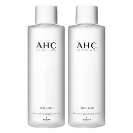 AHC Prep Reset Micellar Cleansing Water, 255ml, 2 pcs / AHC 프렙 리셋 미셀라 클렌징 워터, 255ml, 2개