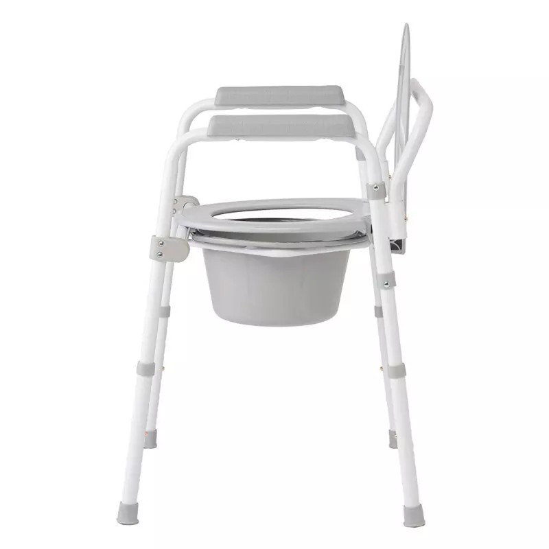 Toilet Assistance Seniors Elderly Disabled Portable Folding Potty Chair Seat