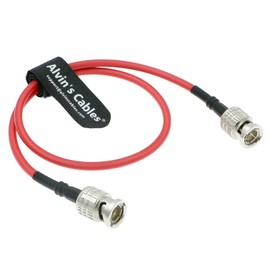 Alvin’s Cables 12G BNC-Cable HD SDI Flexible Shielded Coaxial Cord 75Ohm BNC Male to Male for 4K Video Camera 50CM|19inches