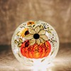 A Cheerful Giver - Pumpkin Bouquet - Glass Orb