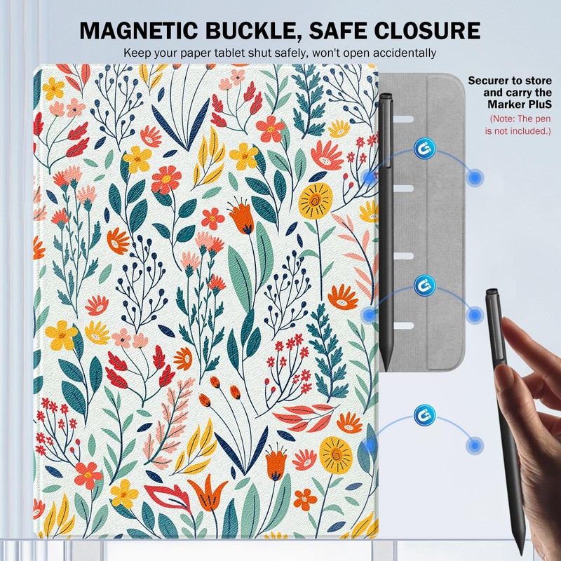 MoKo Case for Remarkable Paper Pro 2024 11.8", Lightweight Ultra-Thin