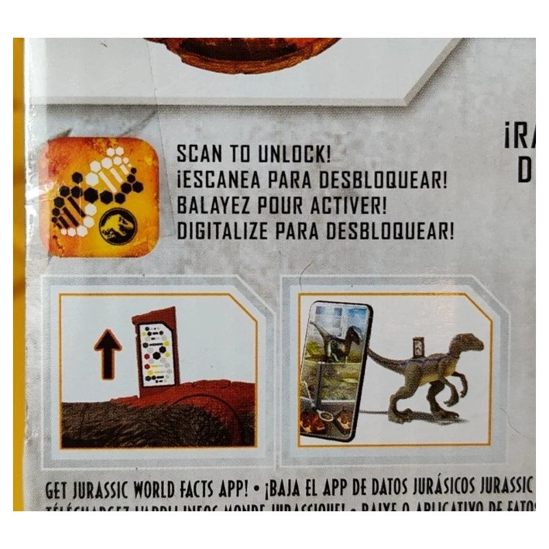 Mattel Jurassic World Dominion Extreme Damage PYRORAPTOR Dinosaur Action Figure