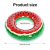 TSHAOUN Inflatable Durable Watermelon Swimming Ring Inflatable Pool Floating Swimming