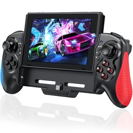HASACOOL Switch Pro Controllers for Switch/OLED, One-Piece Switch Controller Replacement for Pro Controller Switch with Adjustable &Auto Turbo/ Precise Motion Control/Dual Motor Vibration