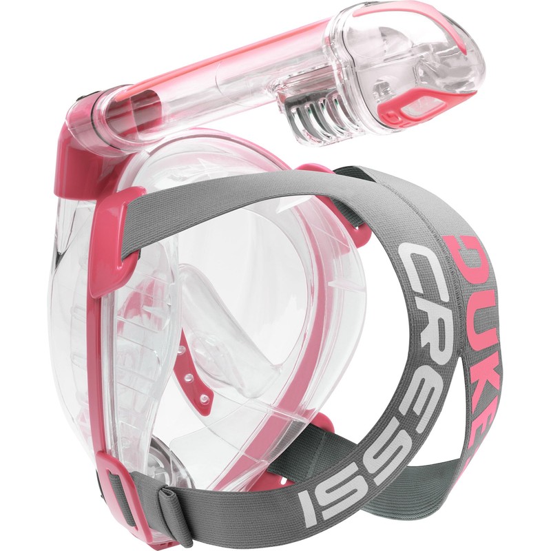 CRESSI Duke Dry Full Face Mask Clear/Pink S/M