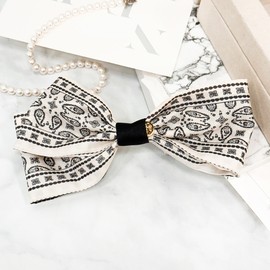 Burnaby Flower Scarf Bandana Hairpin 8cm / 버나비 플라워 스카프 반다나 헤어핀 8cm
