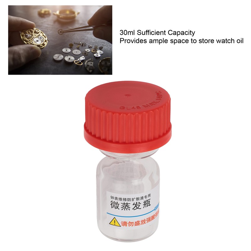 30ml Micro Evaporating Bottle Cleaning Refurbishment Prevents Evaporation Anti Diffusion