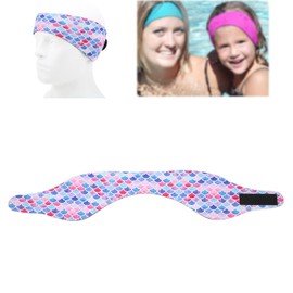 SUNGOOYUE Soft, elastic, waterproof swimming headband for and adults, swimming ear band for all types of water activities