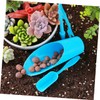 ORFOFE Gardening Multi-Purpose Soil Scoop Shovel Pp Material Portable for
