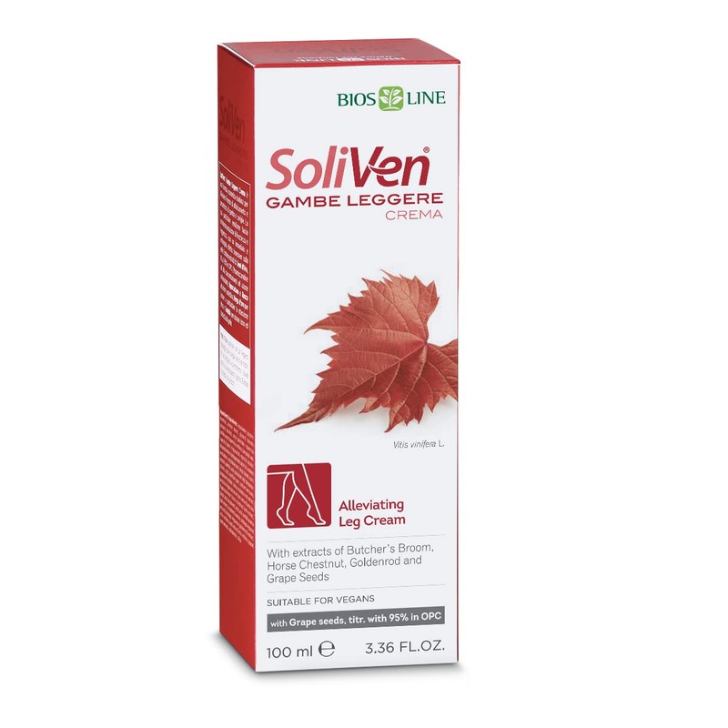 BIOSLINE SoliVenGerade Light Cream Leg Cream Relieves Weight of Legs