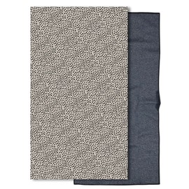 GEOMETRY Gym Towels for Working Out - Compact & Quick Dry Towel, Super Absorbent Microfiber Workout Towel - Premium Microfiber Sweat Towels for Gym (Freckles, 16" x 30" (1 Pack))