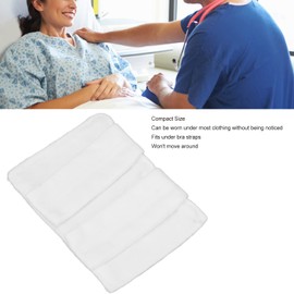 Pacemaker Pillow, Heart Surgery Recovery Support Cushion, Soft Prevent Slip Bra Strap Protector Chest Post (White)