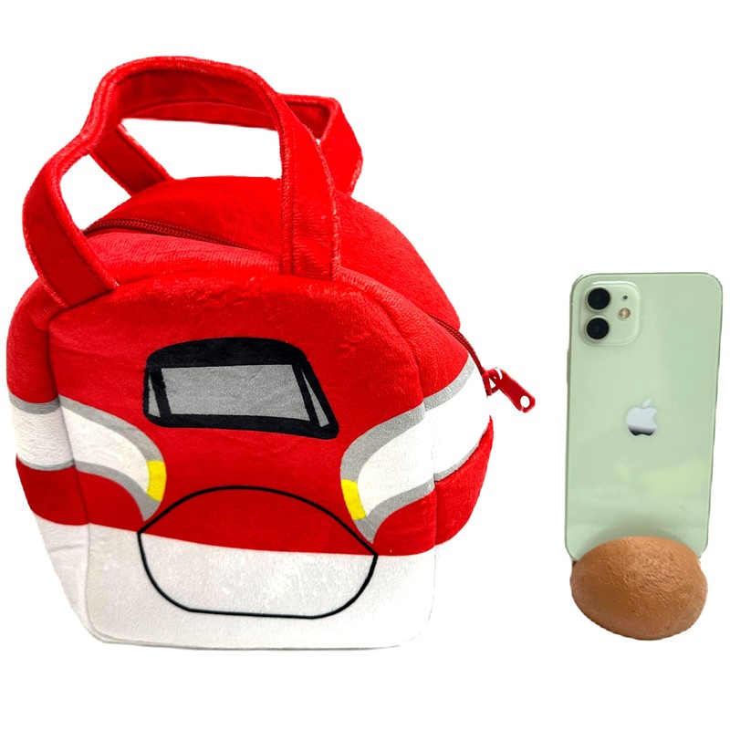 SOB Sales SUPER EXPRESS Shinkansen Plush Bag, Approx. 7.9 x