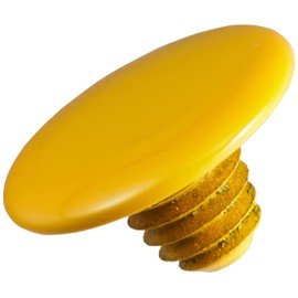 Cam-in Soft Shutter Button Release Button Mini/Convex (Diameter 0.3 inches (7 mm) (Yellow) CAM9065