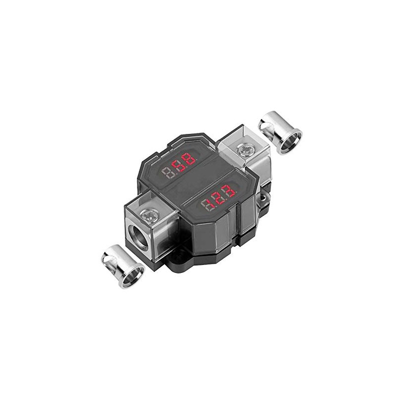 Platinum Digital AMP & Voltage Meter 0/2/4 Gauge Input &