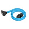 deleyCON 30 cm SATA 3 Cable Nylon 6 Gbit/s Data
