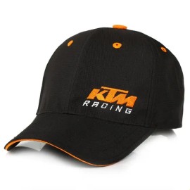 Gorra Béisbol Carreras Todoterreno Moto Black Small Print Ajustable