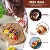 bremermann Double Barbecue Skewers Set of 8 Stainless Steel Approx.