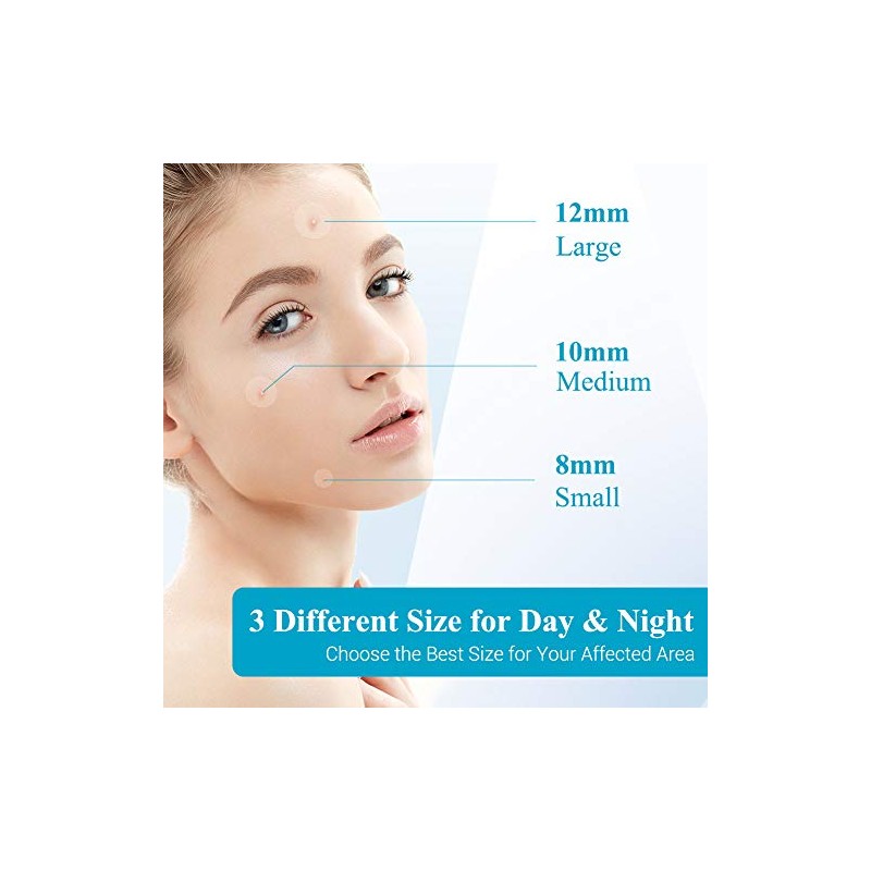 Lanbena Parches Anti Acne, Tratamiento Completo Día Y Noche