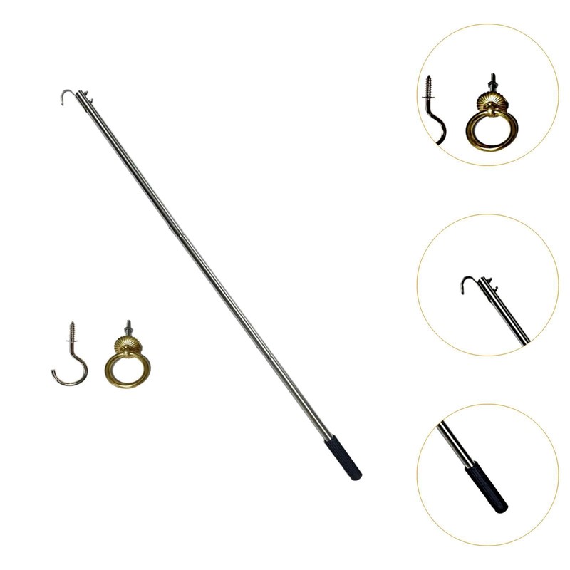 Generic Ladder Pull Down System Kit Attic Pull System Hook