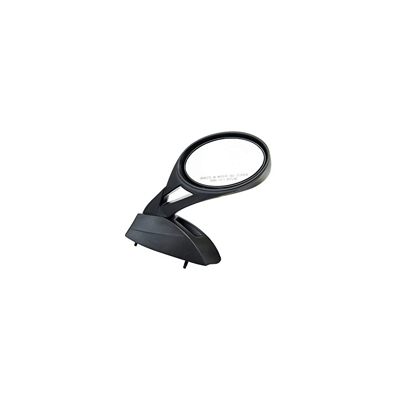 Polaris Mirror Assembly, Right, Gloss Black, Genuine OEM Part 2632247-070,