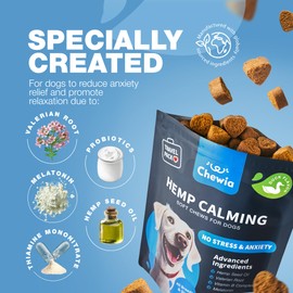 Travel Pack, Dog Calming Chews - Stress Support in Various Dog Life Situations - Dog Health Support, Calming Aid