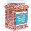 A Great Surprise Dye Free Rainbow Sprinkles - 1.5 Pounds