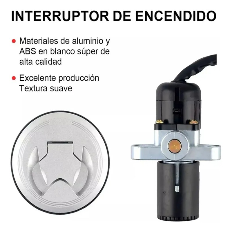 Kit Cerraduras Switch Completo Alta Calidad Italika 125z