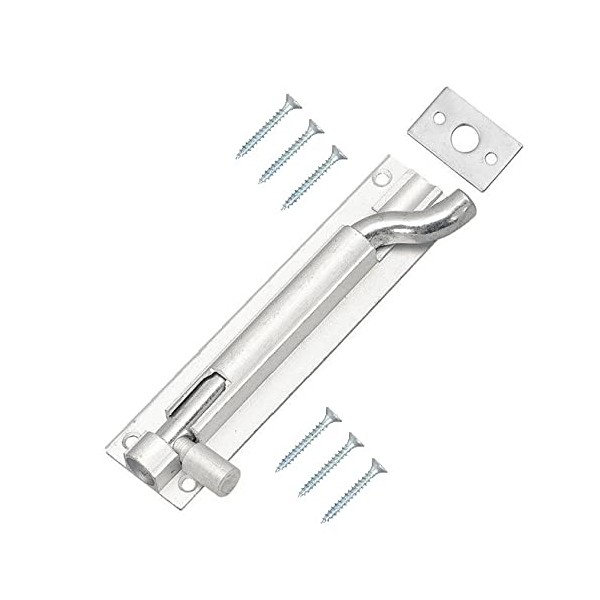 TERF Aluminium Door Bolt Barrel Slide Lock Necked Door Bolt
