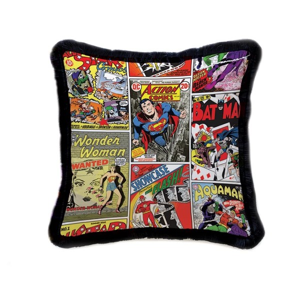 ADA Kids Comic Book Superheroes Bedroom Collection (Cushion, Comic Book)