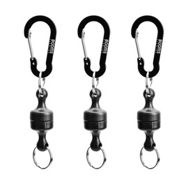 Booms Fishing MRC Magnetic Releaser Black (3 Magnetic Releasers)