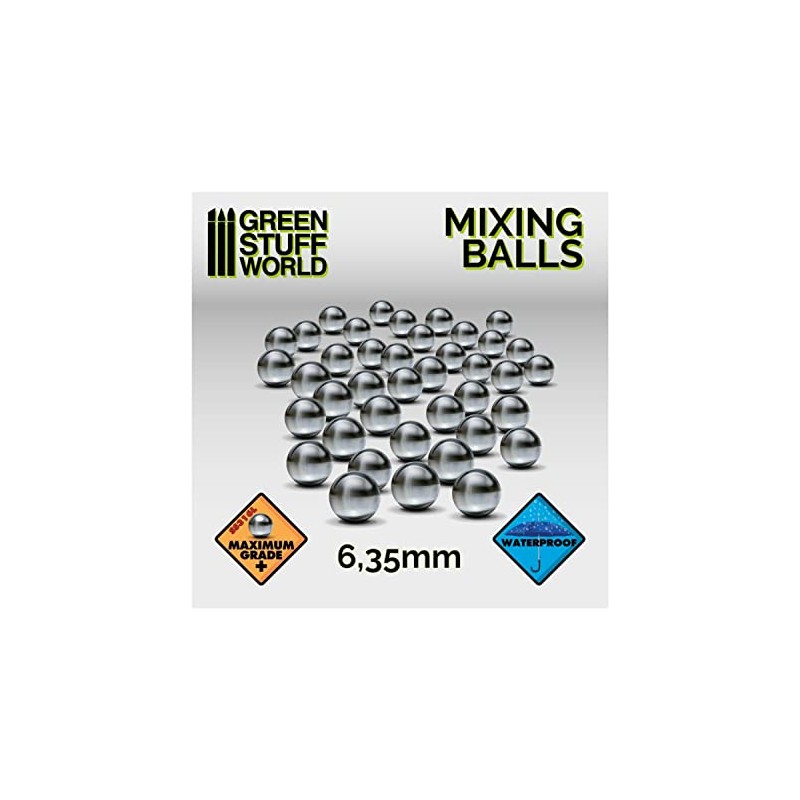 Green Stuff World - Agitator Balls 6.35 mm