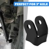 2 PCS Heavy Duty Shock Brackets Fit for Weld-On Shock