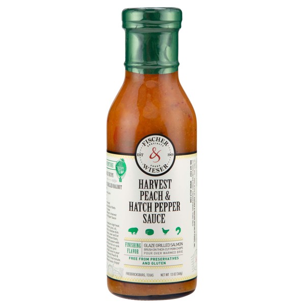 Fischer & Wieser Harvest Peach & Hatch Pepper Sauce, 13