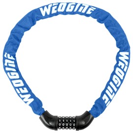 Bike Lock with Numbers and high Security Level, Bike Chain Lock, Bicycle Locks, 5 Digit Combination Lock for Bike, Bicycle, Scooter, Motorcycle, Door, Gate, Fence