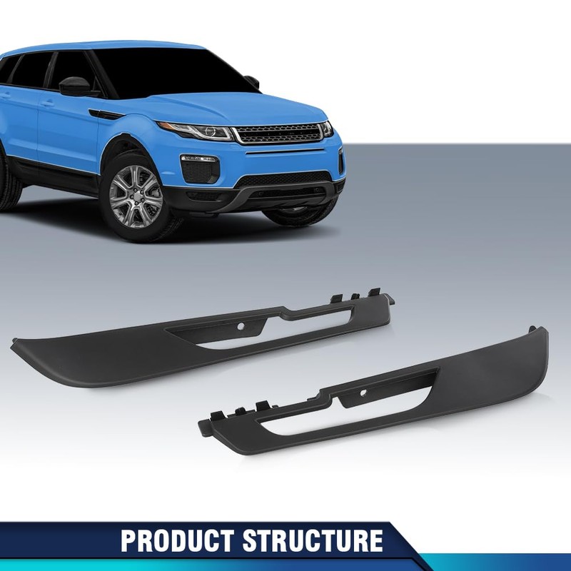 PIT66 Front Lower Bumper Air Deflector 2Pcs Compatible with Land